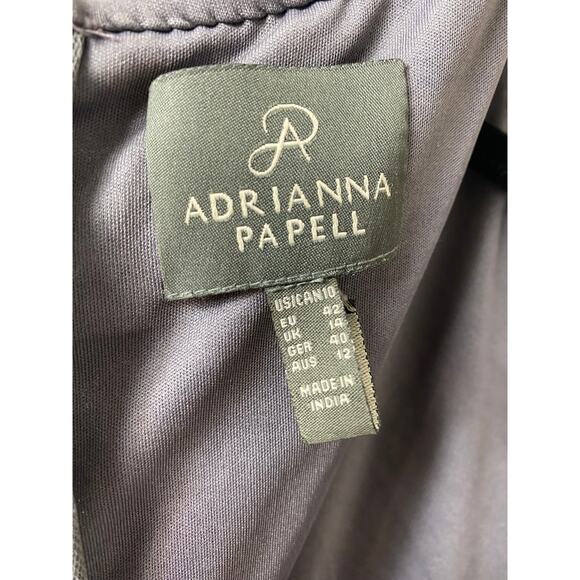 ADRIANNA PAPELL DRESS 10 COCKTAIL PARTY WEDDING GUEST FESTIVE HOLIDAYS - Picture 4 of 16